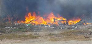 Bomberos hace un llamado a evitar quemas clandestinas