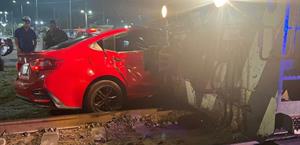 Le quería ganar el paso al tren; es embestido