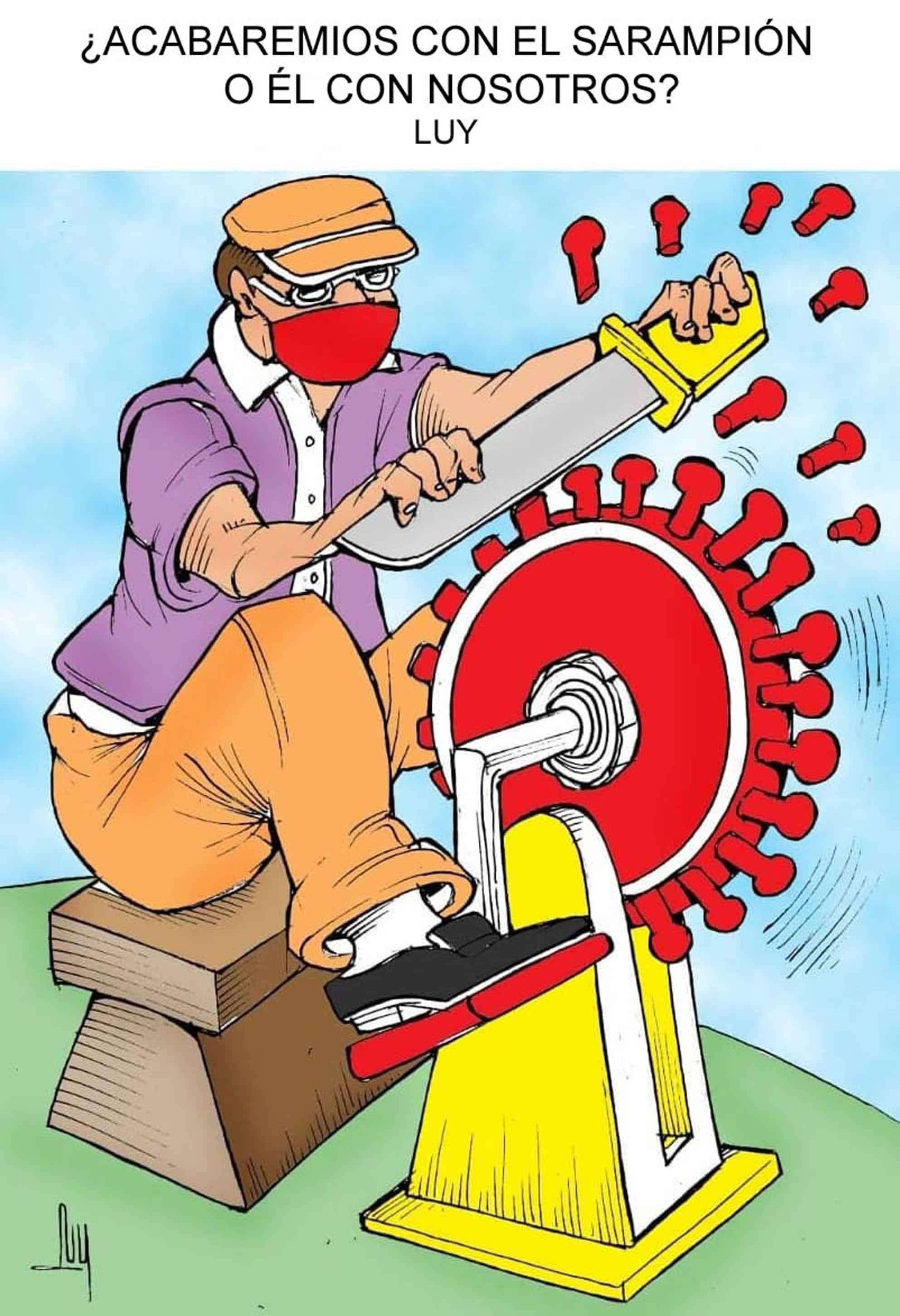 ¿Acabaremos con el sarampión o el con nosotros?