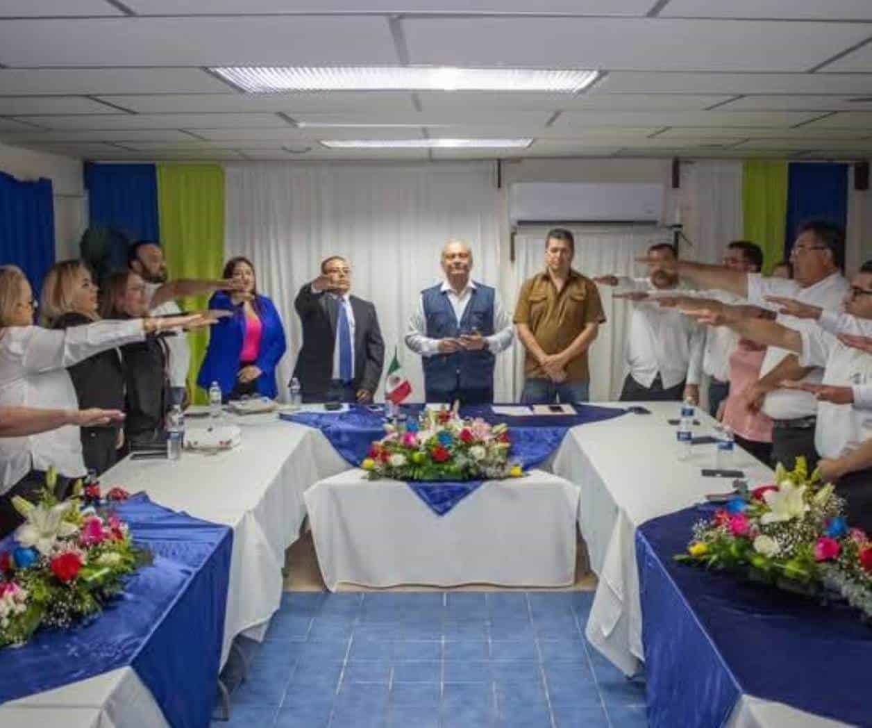 José Villarreal toma protesta como Presidente de la Canaco Camargo