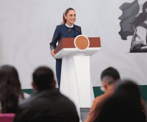 Sheinbaum confía en mantener colaboración con EU tras salida de Noem