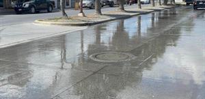 Denuncian otro brote de aguas negras en colonia