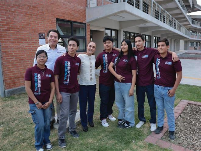 Sheinbaum inaugura Bachillerato y anuncia 22 más en Jalisco