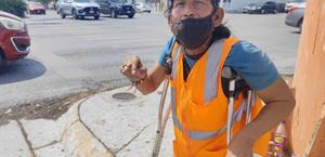 Perdió las piernas,  no las ganas de vivir