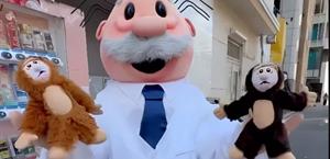 Se inspirado en el mono viral “Punch”