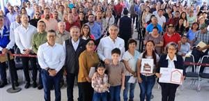 Desde la Mañanera, Sheinbaum  encabeza entrega de viviendas