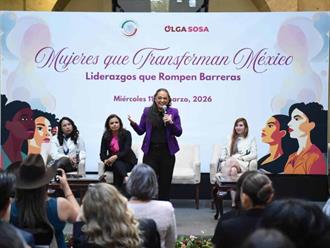 Reconoce Olga Sosa Ruiz liderazgo de tamaulipecas