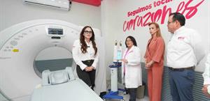 Inauguran tomógrafo de última generación en el CRI de Nvo. Laredo