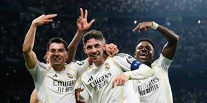 Noche histórica de Fede Valverde en el Bernabéu