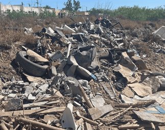 Los basureros clandestinos son una problemática que afecta cada vez más a los habitantes de Reynosa