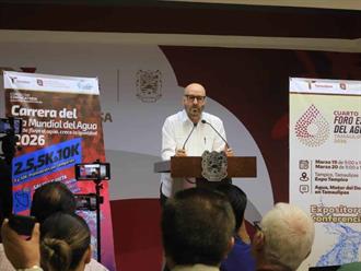 Anuncia SRHDS actividades por el Día Mundial del Agua 2026