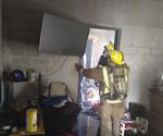 Incendio en casa provoca daños materiales en Camargo