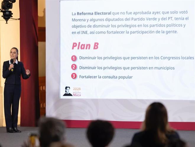 Plan B plantea recorte a congresos