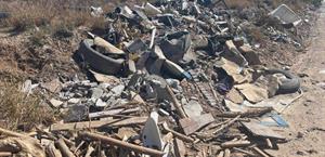 Otro tiradero ilegal causa incendios constantes