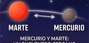 Conjunción de Marte y Mercurio: un fenómeno astronómico