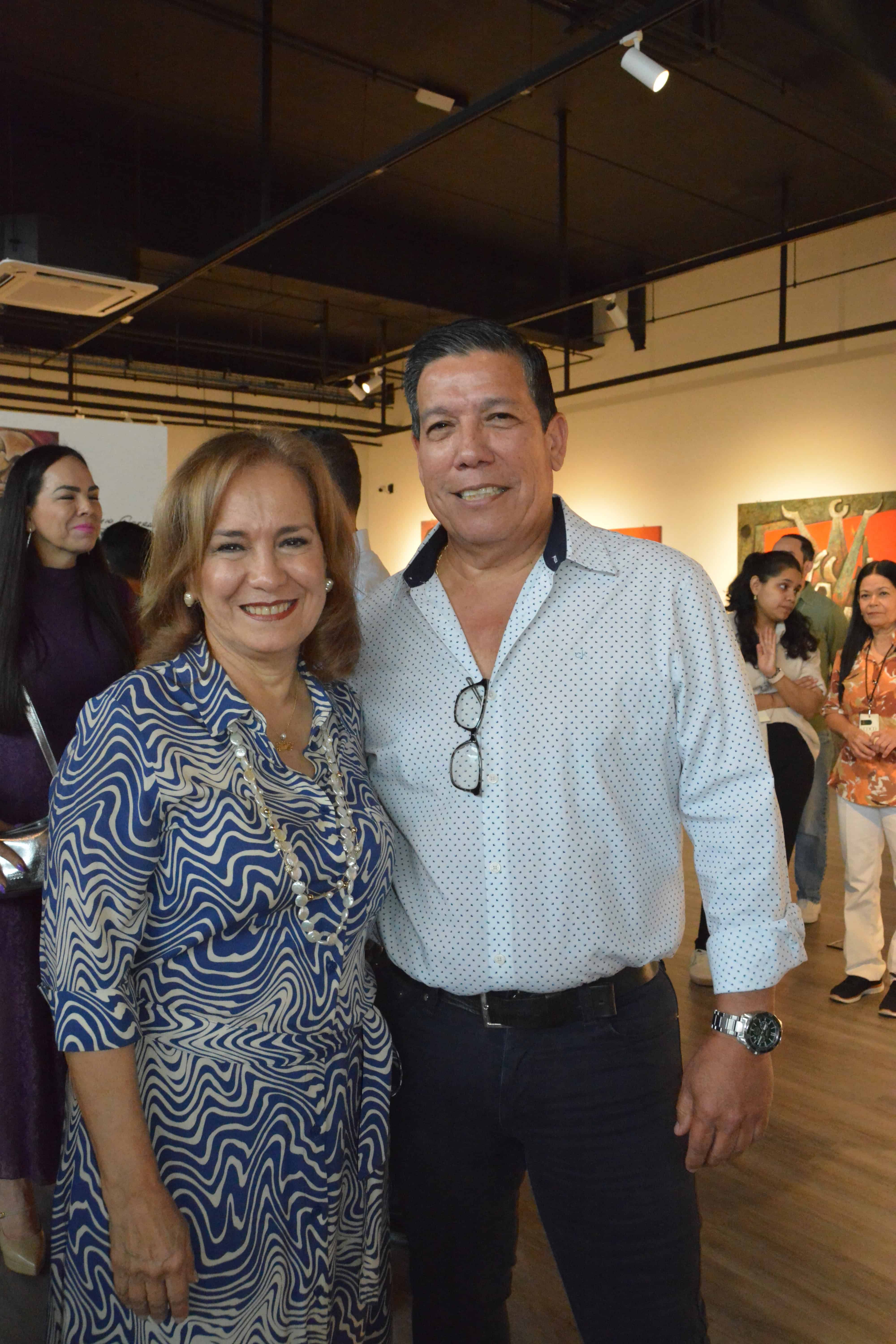 Alicia de León y Alvaro Garza.