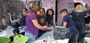 Llevan brigada médica gratis a Valle Soleado