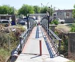 Rehabilitan el puente peatonal del arroyo ‘El Buey’