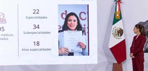 Histórica contratación de especialistas de la salud