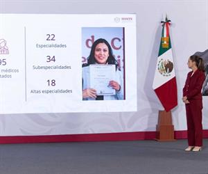 Histórica contratación de especialistas de la salud