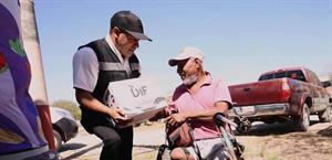 Inicia DIF Tamaulipas  la primera entrega de  canastas alimentarias