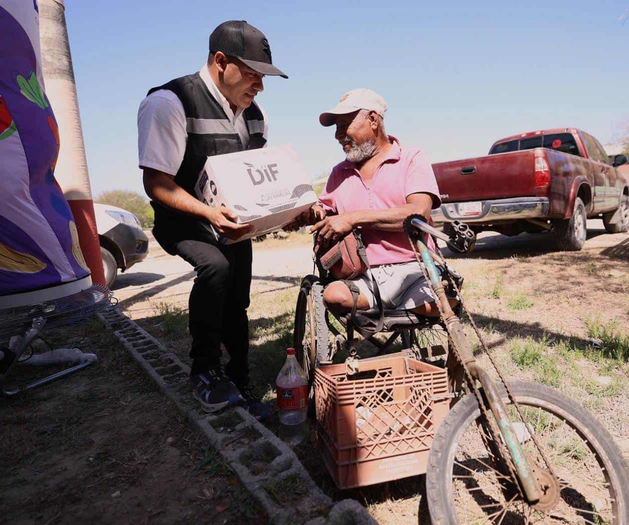 Inicia DIF Tamaulipas la primera entrega de canastas alimentarias Inicia DIF Tamaulipas la primera entrega de canastas alimentarias