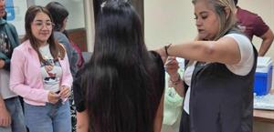 Refuerzan con más de 7 mil dosis aplicadas