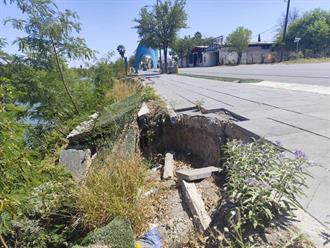 Parque lineal Anzaldúa, un peligro para usuarios
