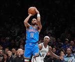 El Thunder  aplasta 121-92  a los Nets