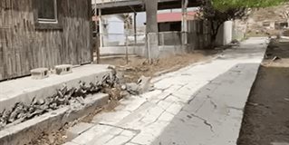 Colapsa barda de kínder en Infonavit La Paz