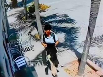 Evidencian a adolescente robando bicicleta