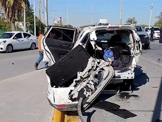 Choque deja 4 lesionados en Reynosa