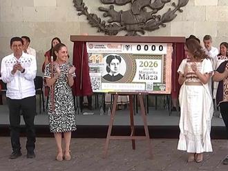 Sheinbaum conmemora el 220 aniversario del natalicio de Benito Juárez