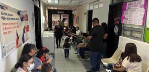 Niños y adultos bajo  vigilancia: Matamoros  libre de sarampión