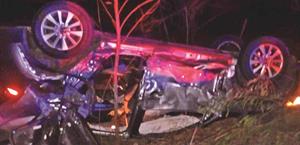 Automovilista vive de milagro