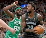 Timberwolves cortan racha de 18 derrotas en Boston
