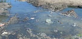 Fuga de drenaje exhibe fallas en atención pública