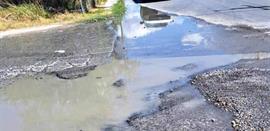 En la Narciso Mendoza ‘corren’ aguas negras