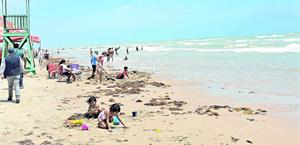 Sin rastros de  chapopote en  Playa Bagdad