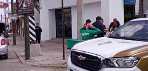 Asalto a banco genera movilización en Tampico