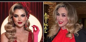 Marjorie de Sousa elogia a Aracely Arámbula en estreno de obra