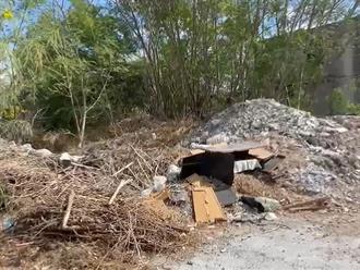 Denuncian botadero clandestino en la Aquiles Serdán