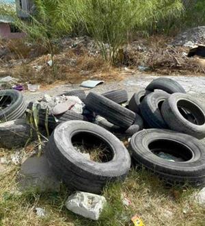 Denuncian el crecimiento de basurero en la Aquiles