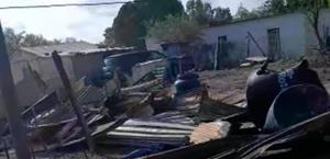 Clama ayuda familia que perdió todo en incendio