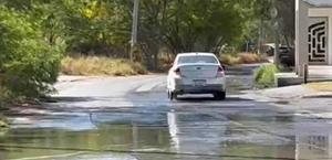 Tienen años padeciendo de fuga de aguas negras