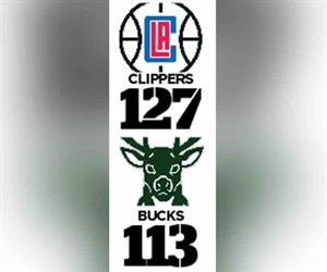 Aplastan Clippers a diezmados Bucks