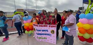 Alumnos del CAM brillan  en jornada  de atletismo