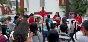 Dinámicas y oración reúnen a los infantes