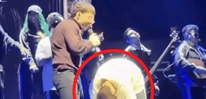 Repite su polémica pose en EU