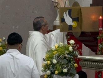 Celebran Jueves Santo en Río Bravo